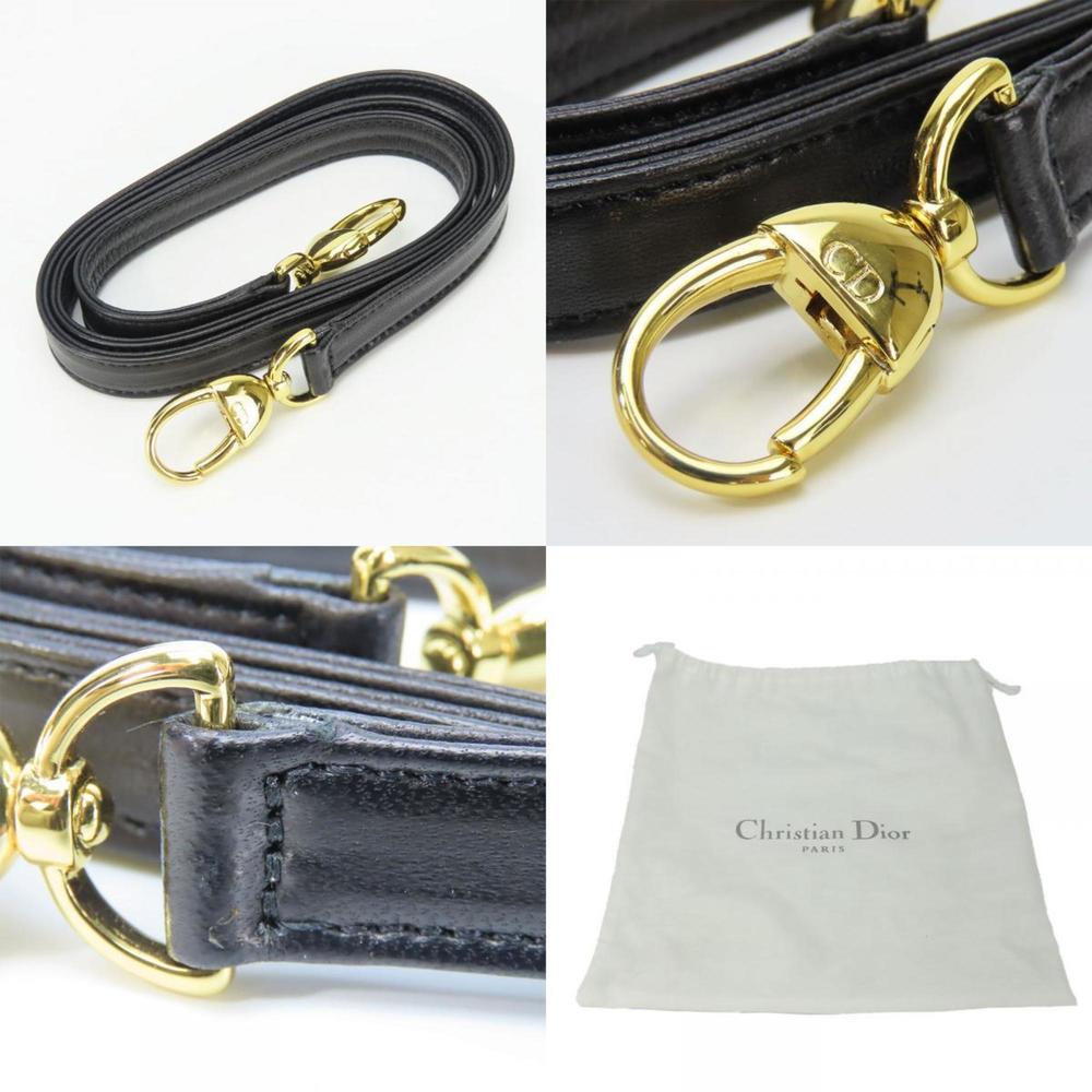 CHRISTIAN DIOR Lady Cannage Lambskin Black Shoulder Bag - Picture 9 of 11